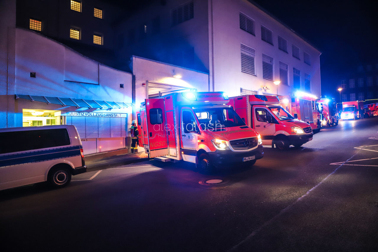Brand in der JVA Hagen – Fünf Verletzte!