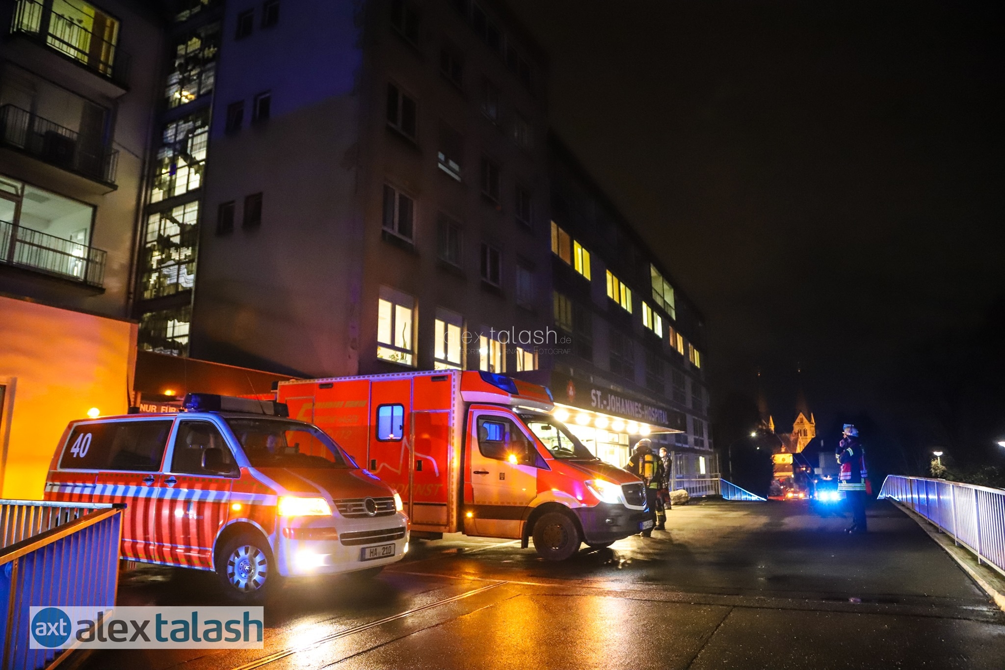 Feuer im Krankenhaus in Hagen: Pflegepersonal löscht Brand
